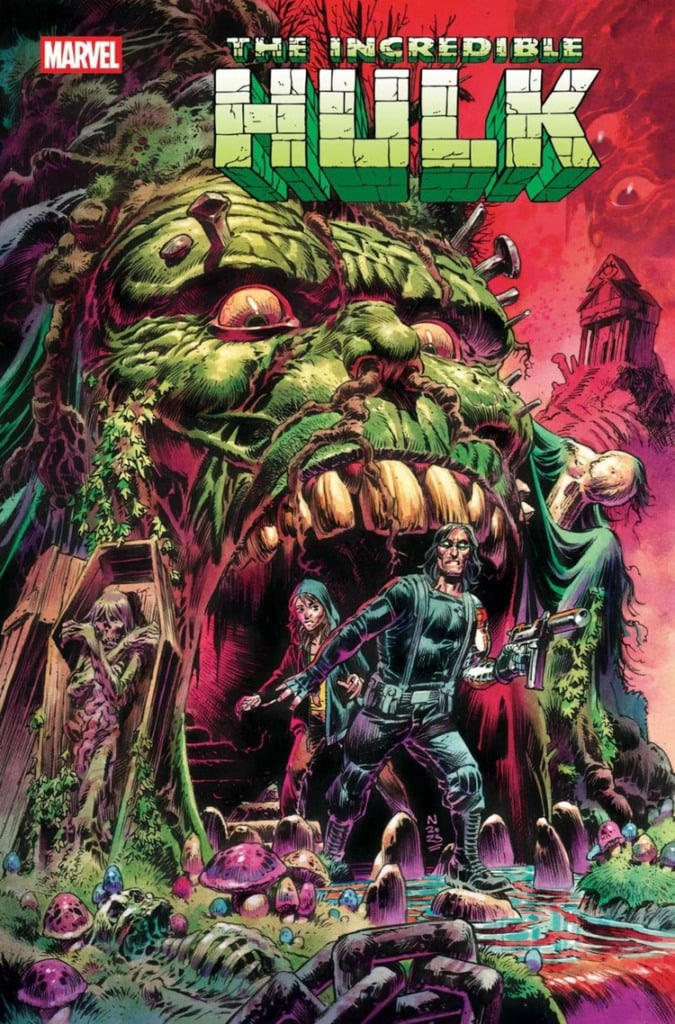 Com roteiro de Phillip Kennedy Johnson e arte de Nic Klein, a revista apresenta o Hulk Boca-da-Caverna: uma versão grotesca do herói, cuja boca cavernosa, coberta de fungos e vegetação, serve como entrada para uma caverna formada por seu próprio corpo.