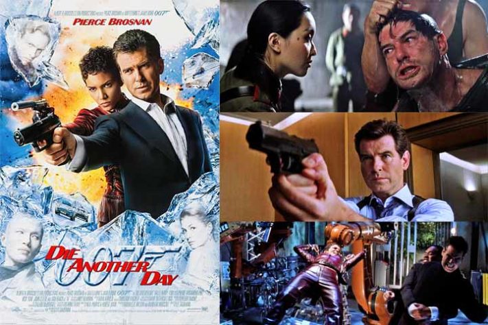 Pierce Brosnan , 007 - 007 - Um Novo Dia para Morrer (2002) - Intérpretes de James Bond, 007, no Cinema - Divulgação