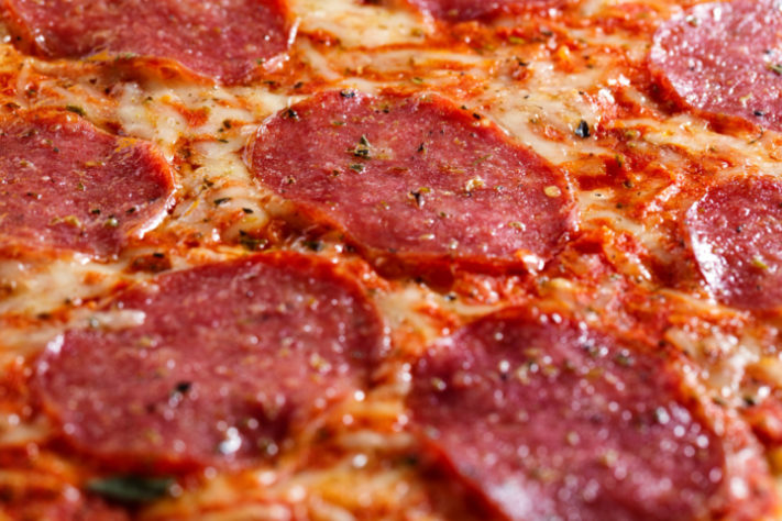 Pizza de pepperoni