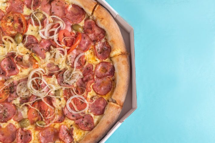 Pizza de calabresa