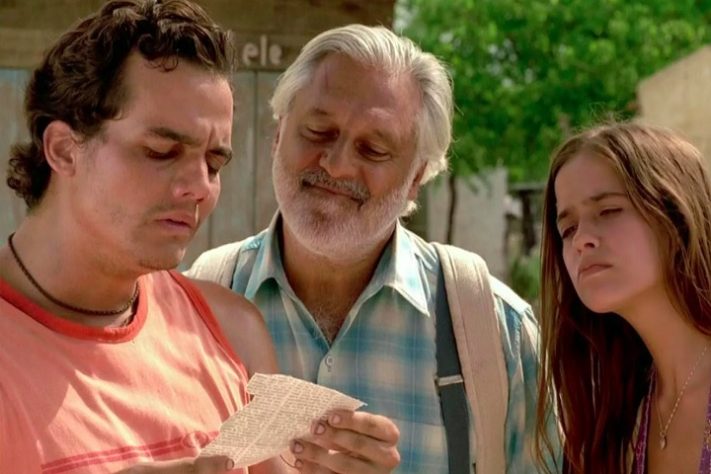 Antônio Fagundes e Wagner Moura em 