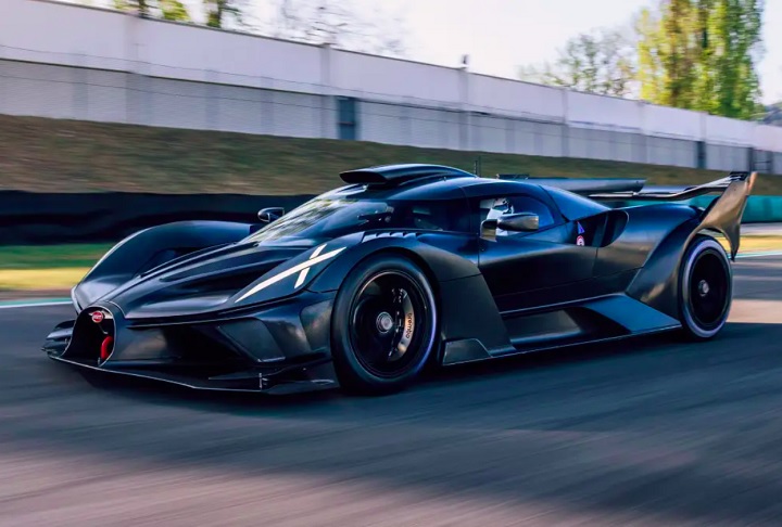 5º) Bugatti Bolide – R$ 27,8 milhões: Mais um Bugatti na lista, dessa vez o Bolide, que vem equipado com um motor W16 de 1.850 cv. Faz de 0 a 100 km/h em apenas dois segundos e pode chegar a 380 km/h.-divulgação/Bugatti 