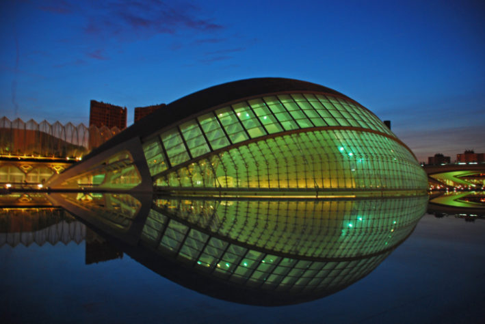 Cidade das Artes e das Ciências - Valência, Espanha