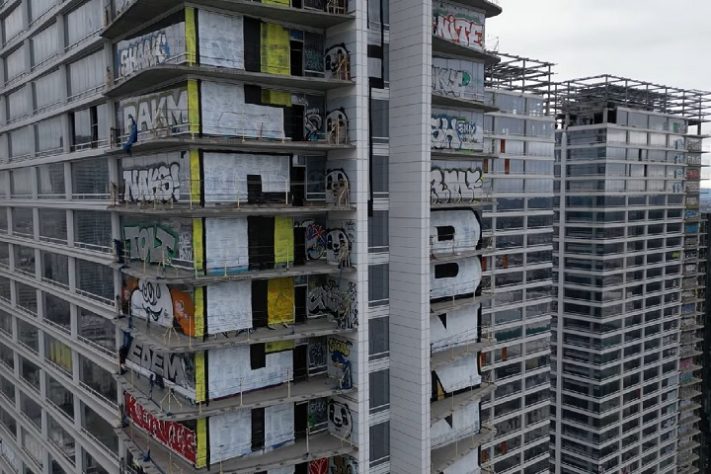 Oceanwide Plaza, EUA - Prédios abandonados