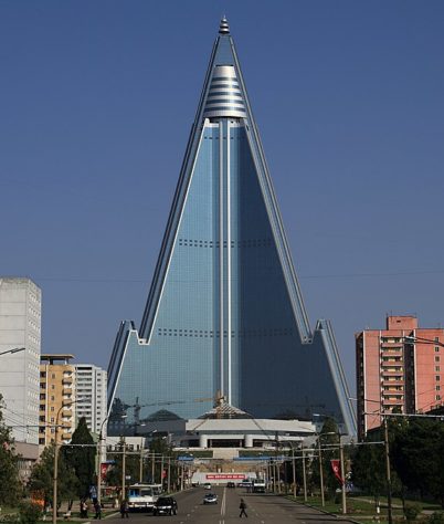 Ryugyong Hotel, Coreia do Norte - Prédios abandonados