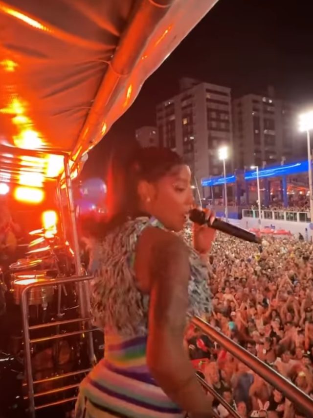Ludmilla abre carnaval de Salvador e anima os foliões