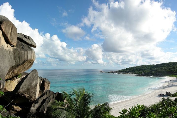 Esses encontros ocorrem, por exemplo, na costa de Belize e no arquipélago de Seychelles (foto). 