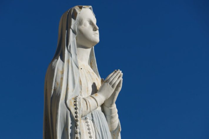 Estátua da Virgem Maria - NEUTRA