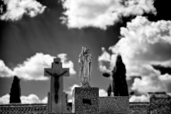 Estátua da Virgem Maria - NEUTRA