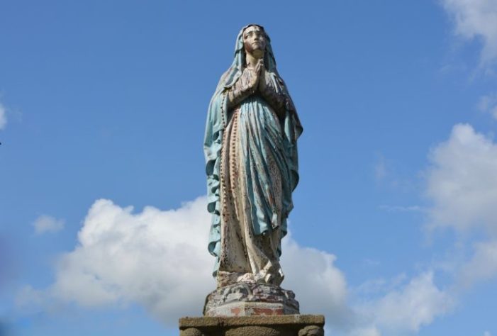 Estátua da Virgem Maria - NEUTRA